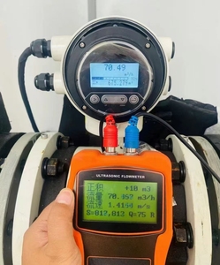 Cảm Biến Siêu Âm Cầm Tay Kẹp Đồng Hồ Đo Lưu Lượng Nước Thải Lưu Lượng Kế Siêu Âm Lỏng - Product Image 4