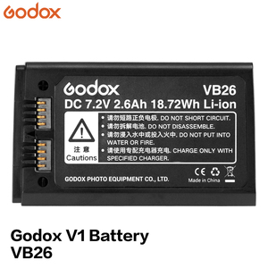 <span class=keywords><strong>Godox</strong></span> <span class=keywords><strong>V1</strong></span> Flash <span class=keywords><strong>Batterie</strong></span> VB-26 VB26 Li-Ion <span class=keywords><strong>Batterie</strong></span> Pack 7.2V 3000mAh pour <span class=keywords><strong>V1</strong></span> Camera Flash Lamp 650 Full-power Flashs With Series - Product Image 3