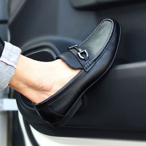 Zapatos de Conducir Sin Cordones para Hombre, Más Vendidos, con Entresuela de Cuero de Diseño, Impermeables, Casuales, para Uso Profesional, Transpirables - Product Image 4