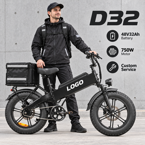 จักรยานไฟฟ้าส่งตรงจากโรงงาน D32 มอเตอร์เกียร์ 750W 48V32Ah รับผลิตตามสั่ง ขายส่ง - Product Image 1