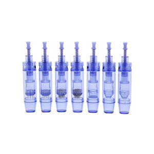 Cubiertas de cartucho de aguja de pluma desechable 12 36 42 reemplazo de ranura de bayoneta Nano redonda para máquina de arte corporal <span class=keywords><strong>Ultima</strong></span> A6 <span class=keywords><strong>A1</strong></span> - Product Image 1