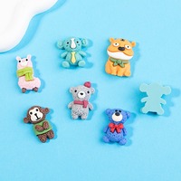 Duolang F1-006 Nouvelle boîte de rangement en acrylique pour matériel de décoration, autocollants pour coques de téléphone, animaux de dessin animé à coller soi-même