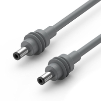 Câble d'alimentation Utech pour Starlink Mini 15M/50FT Remplacement DC vers DC Étanche Tresse grise blindée Gaine en PVC