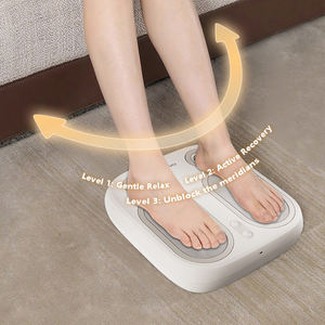 Equipo de masajeador de pies Shiatsu con calefacción eléctrica, máquina de masaje de pies eléctrica vibratoria, masajeador de pies de amasado profundo - Product Image 5