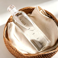 Gobelet à marqueur de temps en verre borosilicate de haute qualité, version chaude, 350 ml, 500 ml, 750 ml, pour eau et boissons