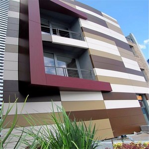 Hot bán <span class=keywords><strong>WPC</strong></span> hiện đại Thiết kế cổ điển dễ dàng cài đặt HPL tường không thấm nước Bảng điều khiển trang trí nội thất phòng tập thể dục ngoài trời biệt thự phòng tắm kho - Product Image 3