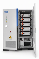 Système de stockage d'énergie BESS avec armoire de batterie à refroidissement air-liquide, conteneur 100 kWh, 200 kWh, 125 kW/261 kWh
