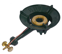 Réchaud à gaz portable en fonte de haute qualité, robuste, pour camping, avec allumage manuel, pour usage commercial et extérieur