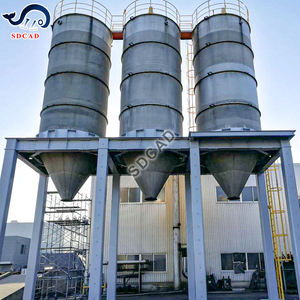 लिपस्टिक साइलो फ्लाई ऐश साइलो निर्माता कंक्रीट थोक साइलो सीमेंट भंडारण फ्लाई ऐश डिजाइन 200 सीमेंट संयंत्र के लिए सीमेंट साइलो - Product Image 5