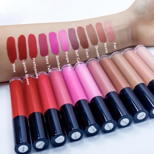 Nhãn Hiệu Riêng Lâu Dài Lip Stick <span class=keywords><strong>Vegan</strong></span> Làm Cho Logo Của Bạn Không Thấm Nước Matte Không Dính Cup Son Môi Lỏng - Product Image 4