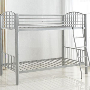 School Dormitory Apartment Heavy Duty Double Metal Detachable Triple Bed Frame Steel Bunk Bed De Metal <strong>Camas</strong> - Product Image 4
