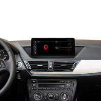 Meihua grosir bingkai Mobil untuk BMW-X1 2010-2015 kontrol pusat dasar navigasi bingkai 12.3 "Android Set Bingkai