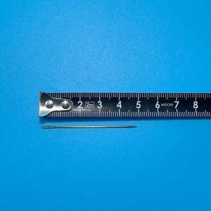 Aiguilles à grande ouverture en acier inoxydable, taille 50, 10 aiguilles par paquet, aiguilles à coudre à la main, aiguilles en sachet transparent, à grande ouverture - Product Image 4