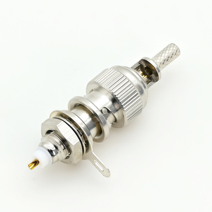 RF đồng trục 50ohm <span class=keywords><strong>BNC</strong></span> thẳng Uốn nối nam và nữ 75 Ohms <span class=keywords><strong>BNC</strong></span> solderable nối cho Video Transmitter - Product Image 3
