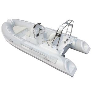 Bateaux pneumatiques rigides en fibre de verre Orca PVC Hypalon de 13 pieds CE RIB 390 des Pays-Bas pour l'<span class=keywords><strong>aviron</strong></span> - Product Image 6