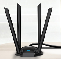 Adaptador inalámbrico de instalación automática COMFAST de 1300Mbps y 2,4 GHz, adaptador WIFI externo 5,8 785, adaptador de banda Dual