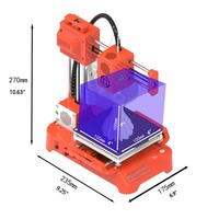 Penjualan laris mesin Printer 3d persediaan Printer cetak sederhana DIY mesin cetak 3D