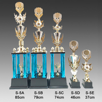 Promotion Custom Metal Crafts Award Welt sport Souvenir Golden Trophy Cup