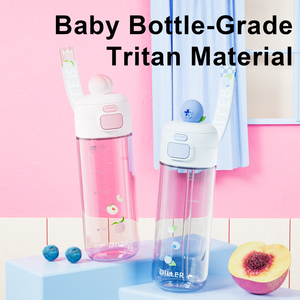 Botella de <span class=keywords><strong>Agua</strong></span> Portátil de Tritán de 20 oz, No Tóxica, a Prueba de Fugas, con Diseño de Frutas, Libre de BPA, <span class=keywords><strong>para</strong></span> Niños y Adultos - Product Image 3