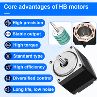 Moteur pas à pas hybride RB NEMA11 2.3 nm avec moteur pas à pas avec manomètre pour moteur de pompe 12v Dc pour appareil automatique HB