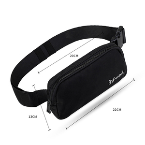 Sac banane multifonctionnel unisexe pour le sport, sac bandoulière, sacoche de téléphone portable pour activités de plein air et course à pied, motif tendance - Product Image 3