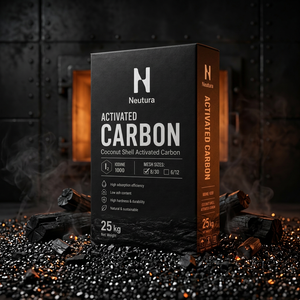 Charbon actif Neutra en coque de noix de coco 25kg Iode 800-1000 - Product Image 6