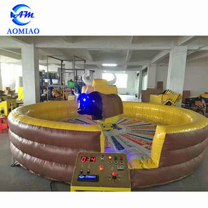 Party Rentals Taureau mécanique Vente en gros Bull Ride Gonflable <span class=keywords><strong>Rodeo</strong></span> Bull Challenge Game Manufacturers - Product Image 2