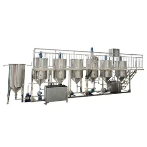 New type edible oil refinery cooking oil refining machine soybean peanut oil refined machine