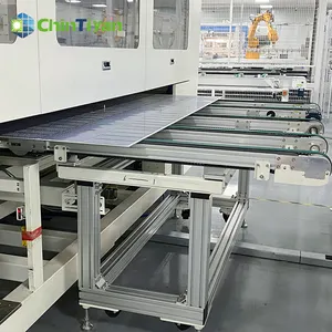 太陽光発電製造機械CE認証自動バス機ソーラーパネル生産ライン