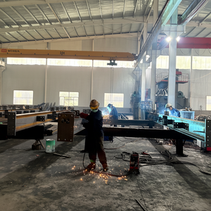 โครงเหล็กคลังสินค้าสไตล์ใหม่ galpones อุตสาหกรรมคาเฟ่บ้านสำเร็จรูปหรูหรา - Product Image 1