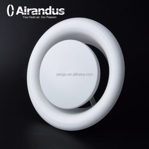 Valvola a disco regolabile in metallo rotondo per aspirazione e scarico <span class=keywords><strong>aria</strong></span>, per sistemi HVAC EV ZENGO, <span class=keywords><strong>prezzo</strong></span> di fabbrica, per ventilazione e condotti dell'<span class=keywords><strong>aria</strong></span> - Product Image 1