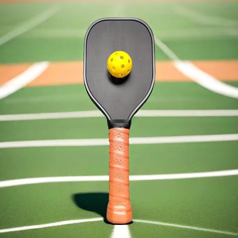 Pickleball Training Racket Carbon Fiber 16mm Lightweight Club Recommended Mini Racket