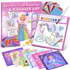 Joycat Hot bán phổ biến phim hoạt hình nghệ thuật màu sơn Set Kid màu nước cuốn sách giấy cho bức tranh vẽ - Product Image 1