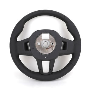 Volante Original de cuero completo con fondo plano para <span class=keywords><strong>BMW</strong></span> I7 <span class=keywords><strong>I5</strong></span> IX1 X1 X2 U11 U12 5 Series G60 G61 G68 <span class=keywords><strong>2022</strong></span> 2023 2024 - Product Image 2