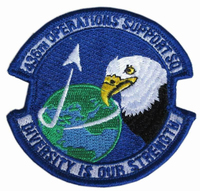 Écusson brodé personnalisé Aigle Globe Fusée, thermocollant ou à coudre, pour sweats à capuche aérospatiaux, articles de fans et décoration DIY