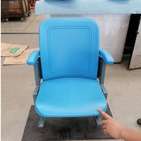 Siège pliant robuste pour stade, chaise de tribune extérieure pour les fans de football et de baseball