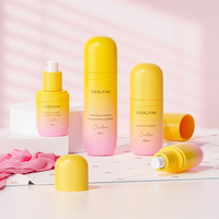 Flacon pulvérisateur cosmétique PET 30ml 50ml 80ml, forme capsule unique, vide, pour brume faciale, tonique, eau hydratante, emballage de soins de la peau