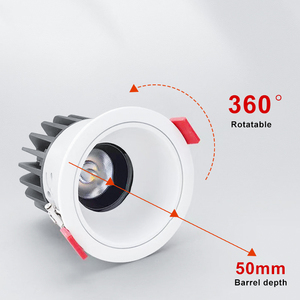 <span class=keywords><strong>2025</strong></span> mới nhất thiết kế vòng 5-15 Wát nhôm 3 màu lõm Mini <span class=keywords><strong>Led</strong></span> Downlight hotsale thương mại Spotlight - Product Image 3
