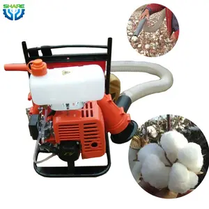 Mini cosechadora de algodón en la máquina semiautomática cosechadora de algodón de la India