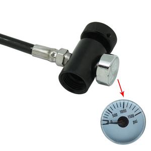 Аксессуары для пейнтбола, шланговый шланг с дистанционным управлением с проверкой скольжения и манометром 1500 PSI - Product Image 5