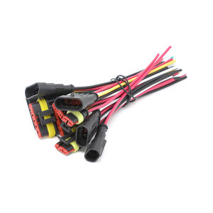 Kabel Konektor Tahan Air Superseal Seri 1.5mm Pin 1/2/<span class=keywords><strong>3</strong></span>/4/5/6 untuk Mobil, Kabel Lampu LED Kustom - Product Image 3