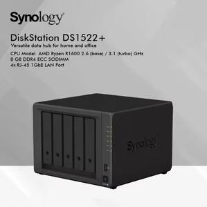 Tout nouveau stockage <span class=keywords><strong>synology</strong></span> <span class=keywords><strong>DiskStation</strong></span> DS1522 + 3.5 "SATA HDD système <span class=keywords><strong>NAS</strong></span> rapide sans disque stockage réseau - Product Image 5