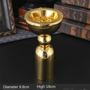 Set di Bruciatori di Bakhoor Arabi di Lusso in Ottone, Bruciatore di Incenso per Aromaterapia con Legno di Sandalo dell'Antico Monte, per Uso Domestico Interno - Product Image 6