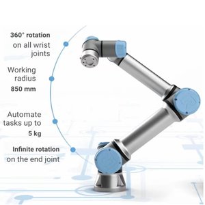 Robot collaboratif Lulk Buy Cobot UR5e, fabricant chinois, produit robotique OEM avec pince OnRobot ou ventouse pour l'industrie agroalimentaire - Product Image 3