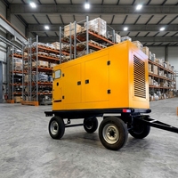 Générateur diesel 25 kVA-250 kVA avec démarrage automatique et ATS, type silencieux mobile
