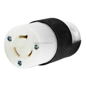 15A 250V Marrón Dplx Rcpt Fabricante de enchufes de interruptor doble universal portátil - Product Image 1