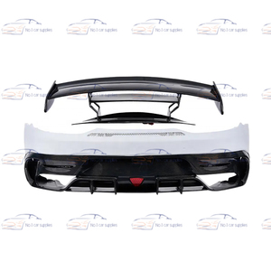 Usine directement vente fibre de carbone FRP moteur capot voiture pare-chocs becquet série noire BS large Bodykit pour BENZ AMG GT <span class=keywords><strong>GTC</strong></span> GTS - Product Image 2