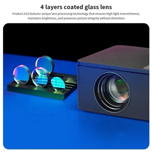 MINI Portable Ai Game Projector 4K Full HD LCD Smart TV WIFI Bluetooth Netflix Google GTV Bedroom OEM Dropshipping AUN A32 Pro - Product Image 4