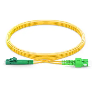 De fibra óptica monomodo Cable de parche de tipos de SC/LC/FC/ST conector APC UPC adaptador