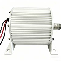 Alternateur à aimant permanent NdFeB 4000W 500 tr/min Générateur PMSG triphasé Système d'éolienne DIY